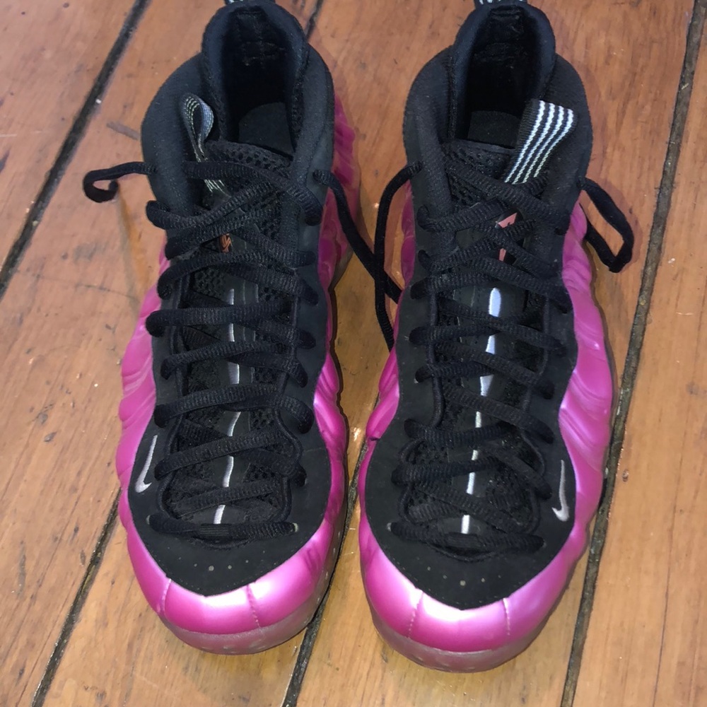 Nike Pink Foamposites Size 9